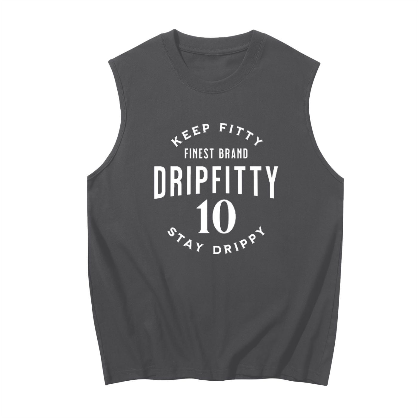 Perfect 10 - Men's Sleeveless Cotton Tank Top