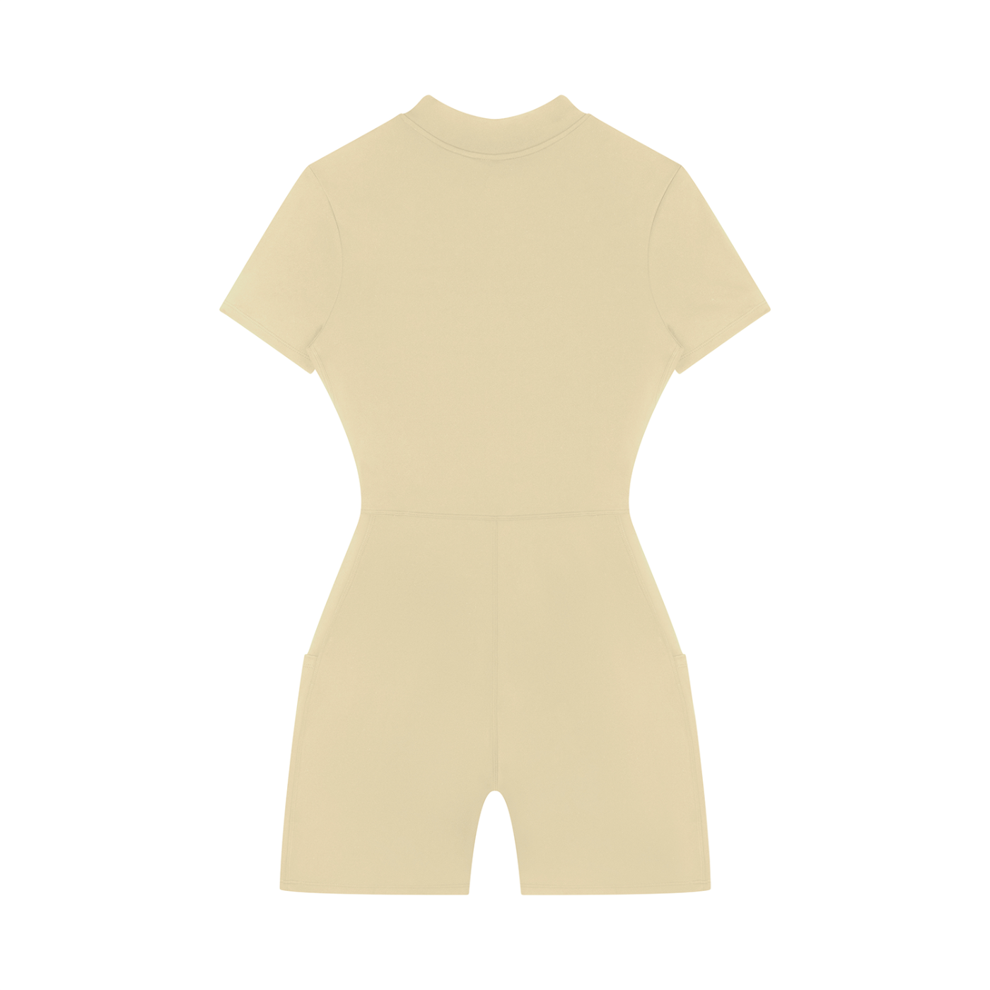 Romper Stomper - Women's Quarter-Zip Short Sleeve Romper