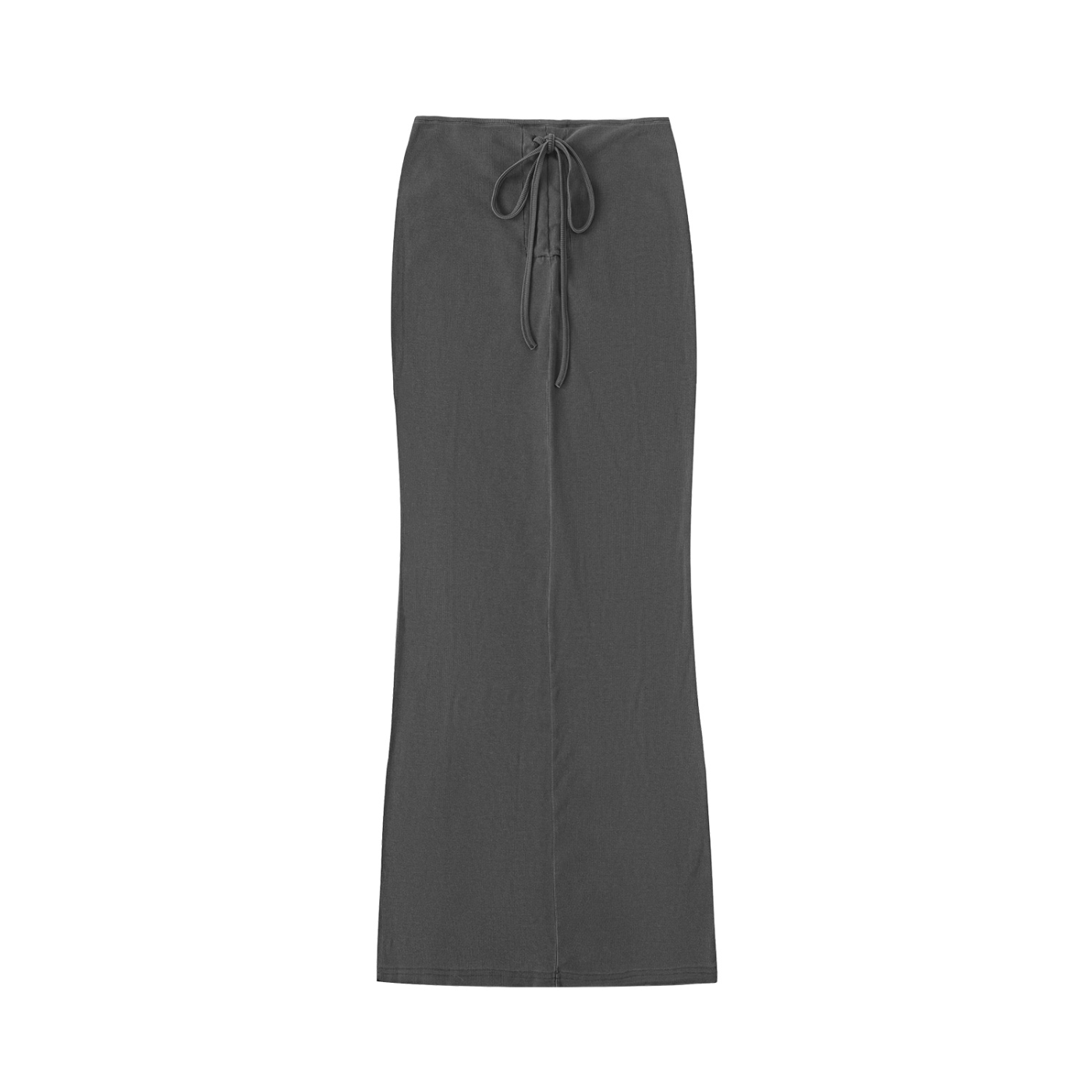 Full Max - Dyed Washed Drawstring Maxi Skirt