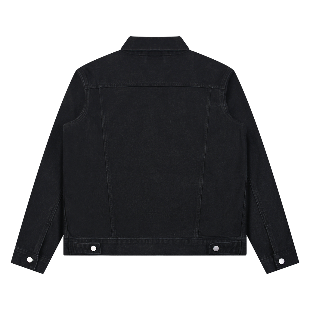 Dripfitty's Old Schooler - Denim Vintage Wash Denim Jacket