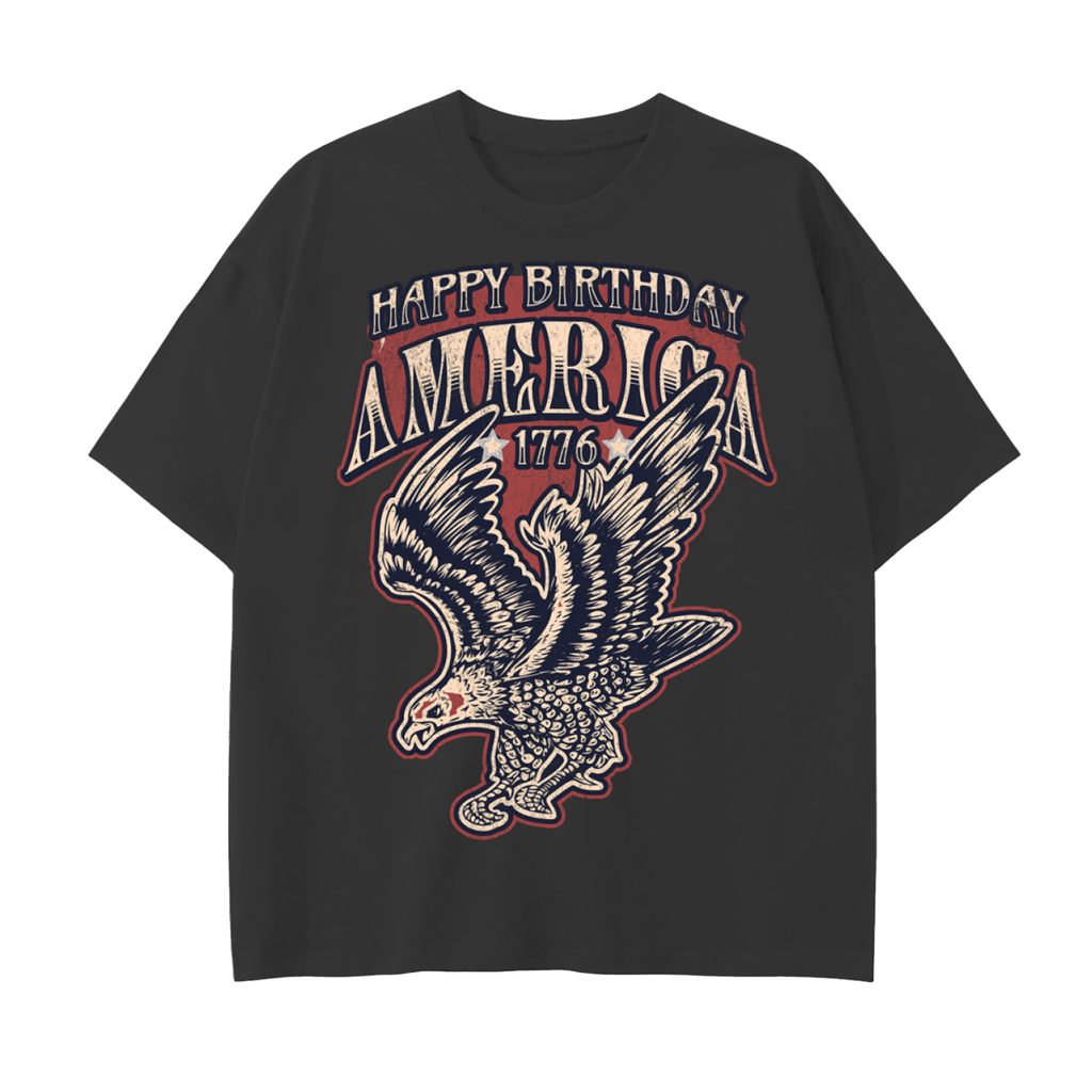 Birthday Bash 250  - Drop Shoulder Cotton T-Shirt