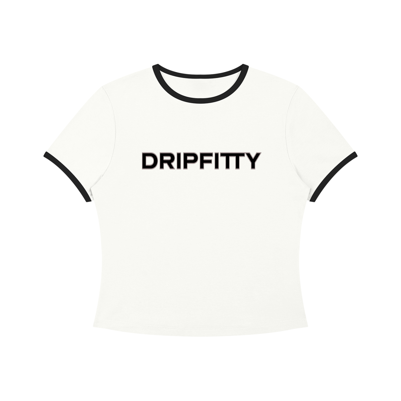 Chillaxing Cropper - Women’s Color Block Crop T-Shirt