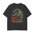 Too Wild for Hotels - Drop Shoulder Cotton T-Shirt