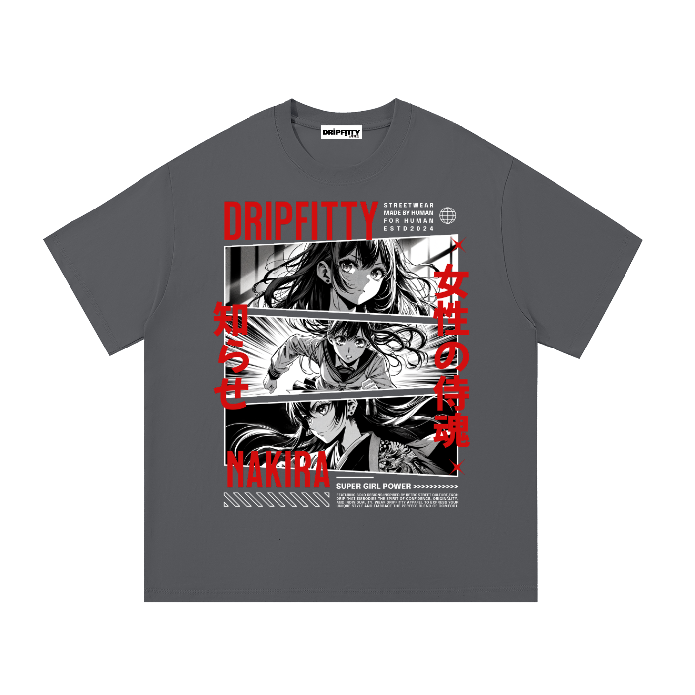 Nakira Power - Essential Cotton T-Shirt