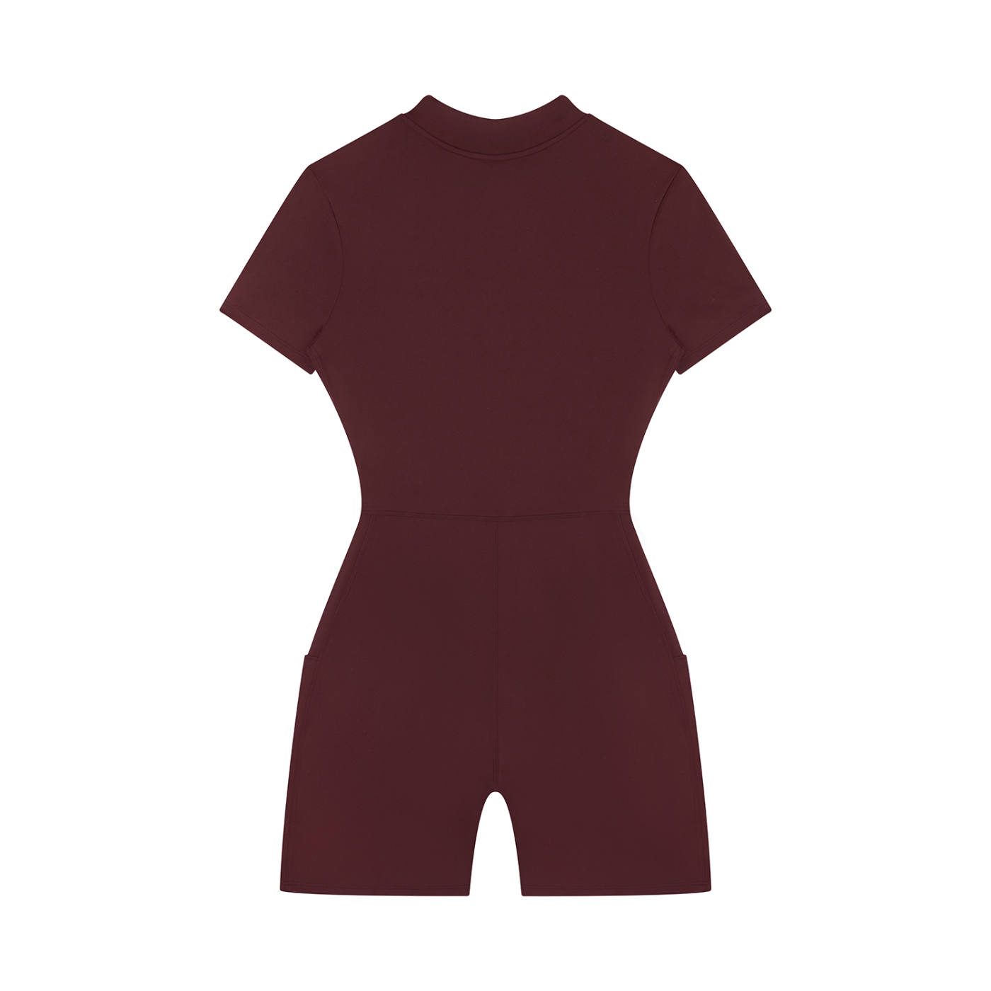 Romper Stomper - Women's Quarter-Zip Short Sleeve Romper
