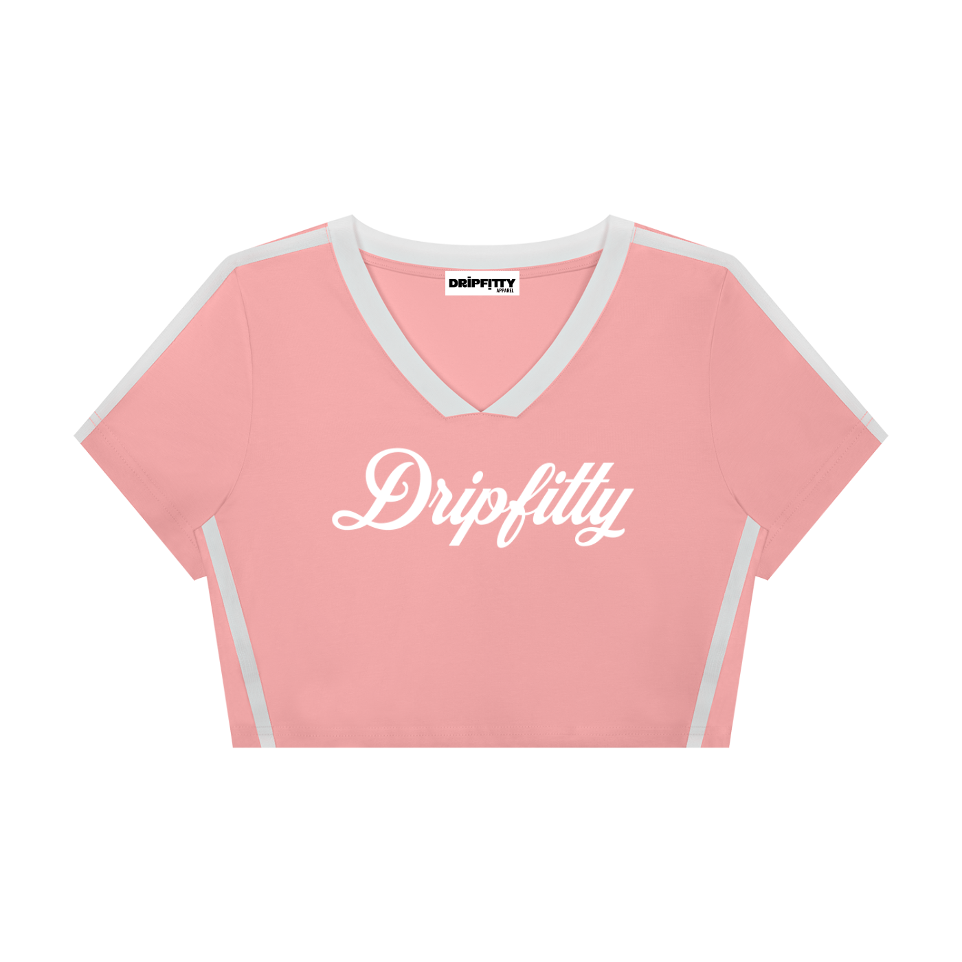 Dripfitty Slimski - Women’s Slim Fit Color Block T-Shirt