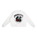 Survival of the Fitty - Essential Fleece Mock-Neck Crew Sweatshirt