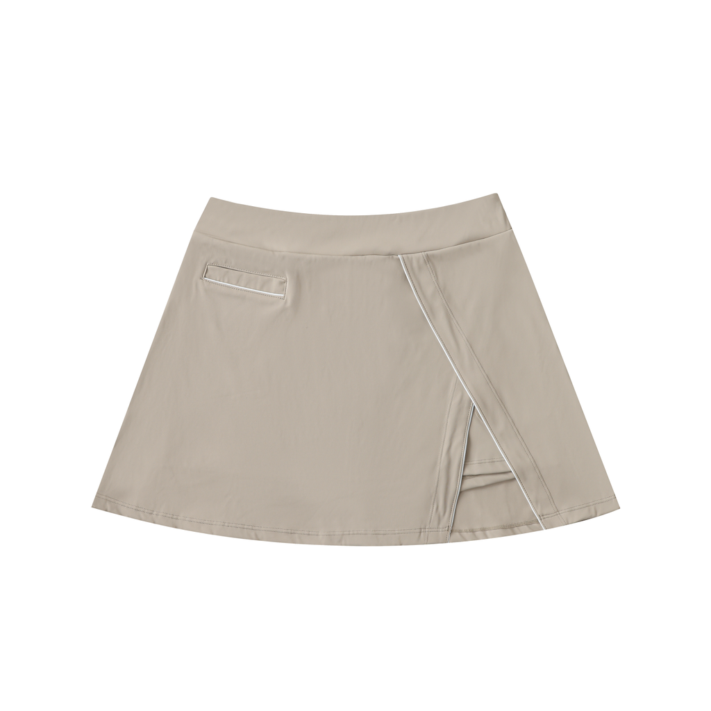 The Poppy Mini- High-Waist Pocketed A-Line Skirt