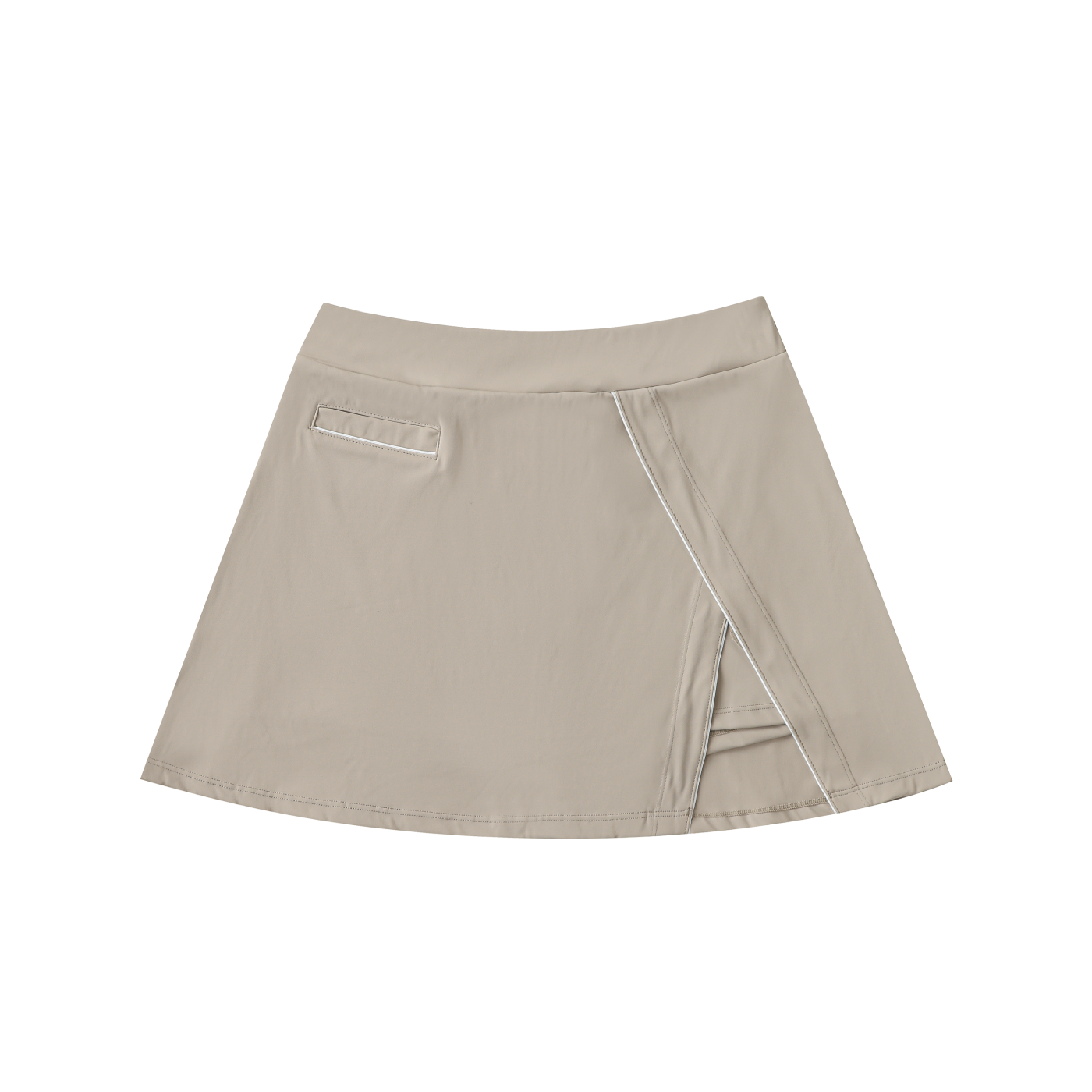 The Poppy Mini- High-Waist Pocketed A-Line Skirt