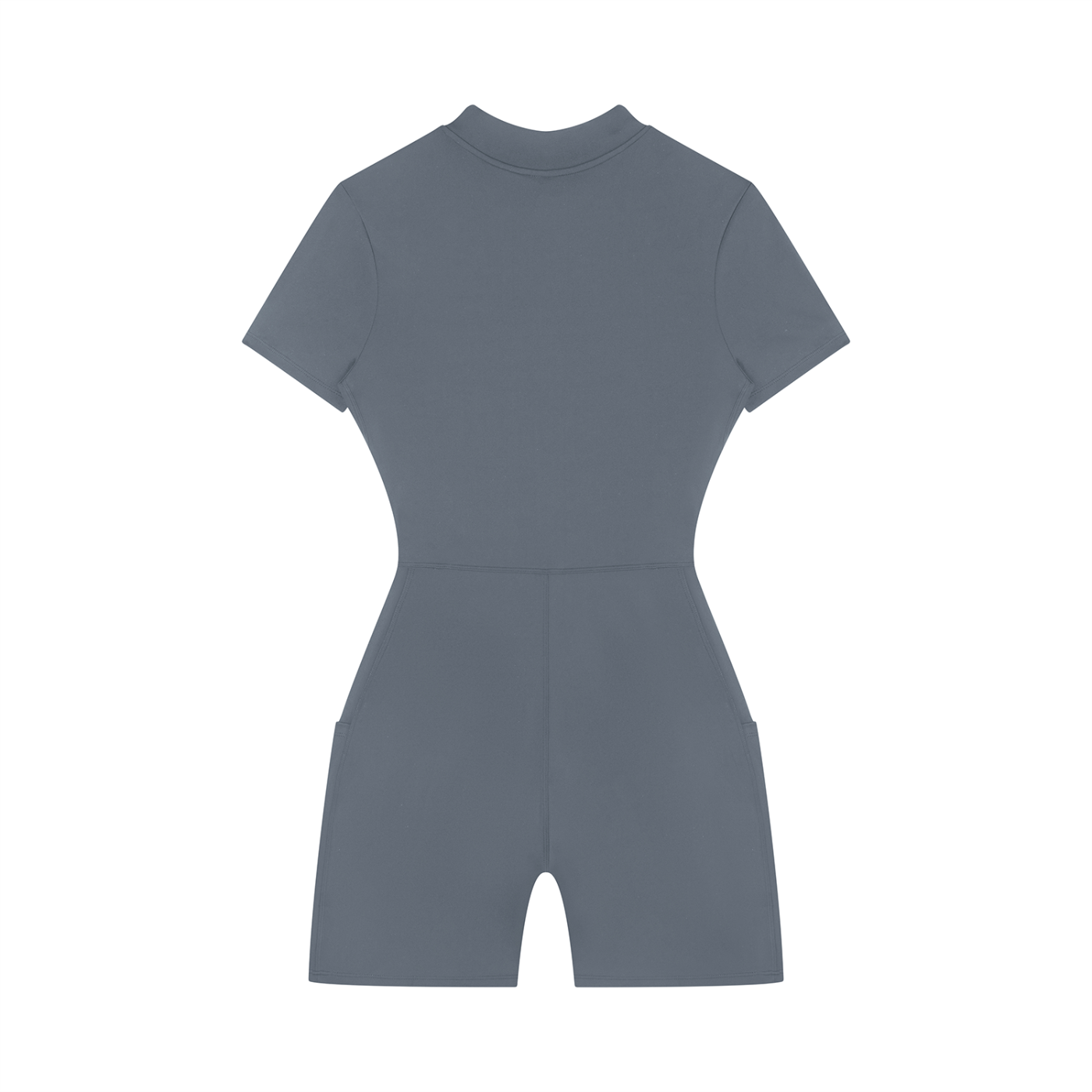 Romper Stomper - Women's Quarter-Zip Short Sleeve Romper