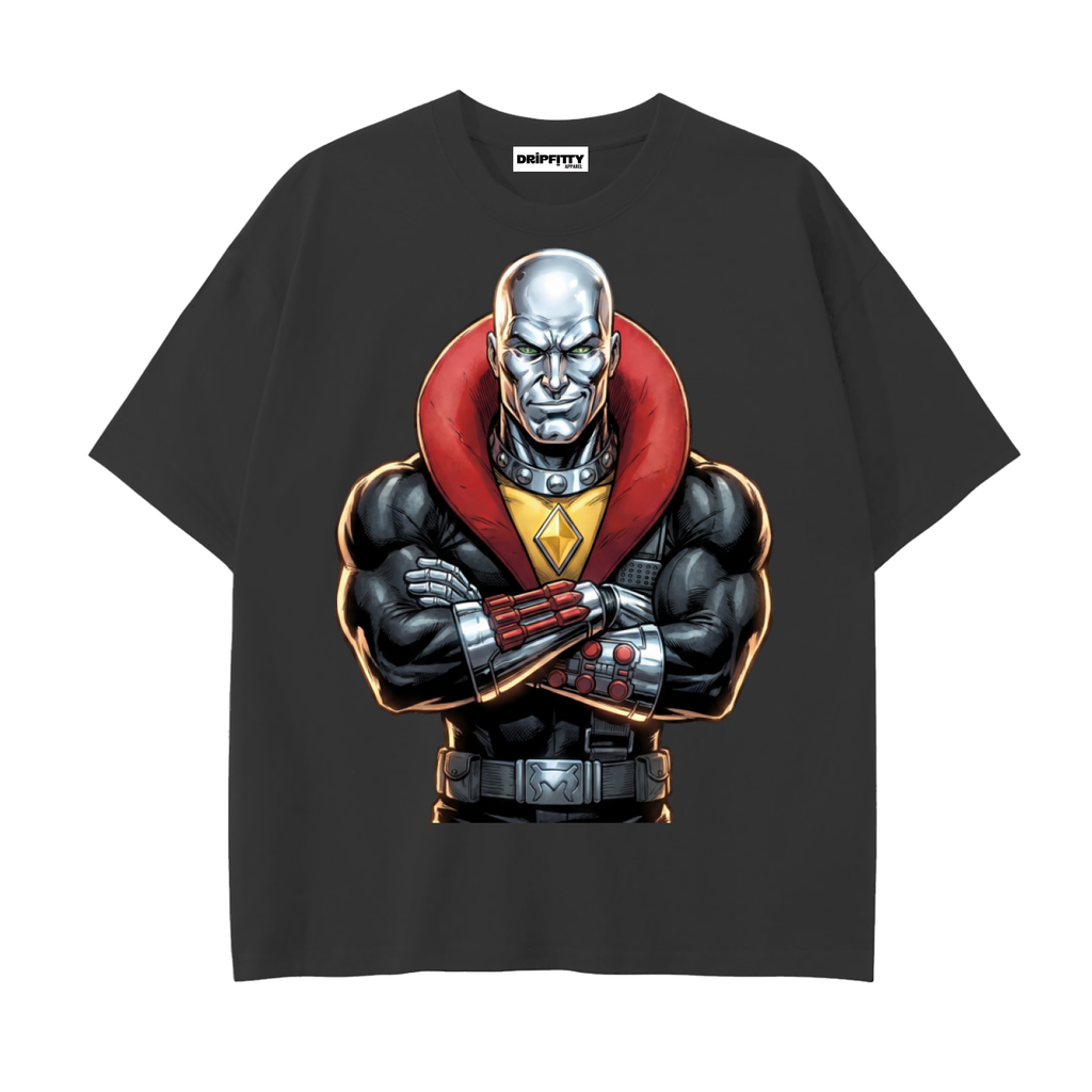 Dripstro - Drop Shoulder Cotton T-Shirt