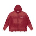 Motor Header Flyer "Apocalypse Edition" Unisex Distressed Full Zip Sweater