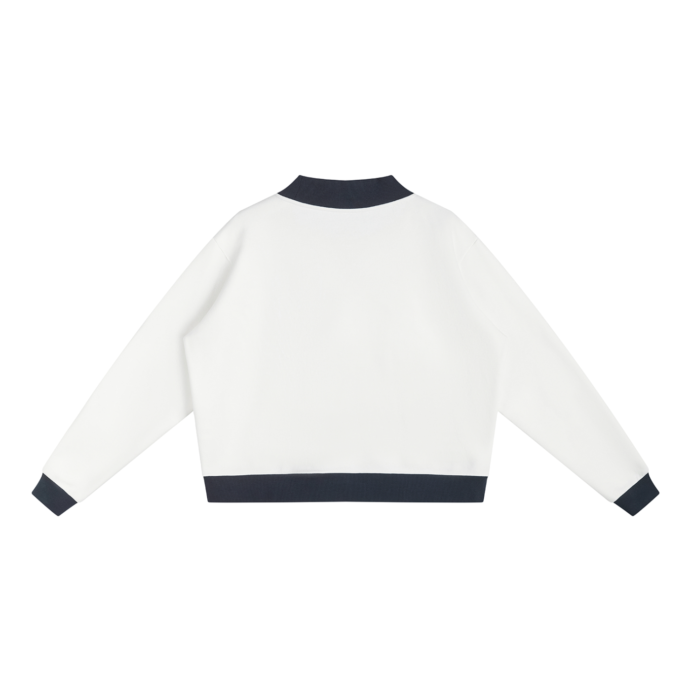 With Da Crew - Women’s Mock Neck Crewneck Sweatshirt