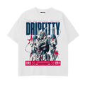 Cybernetic Droid - Drop Shoulder Cotton T-Shirt