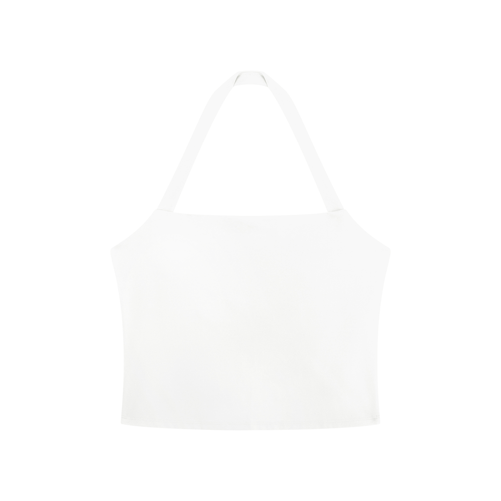 Halter Skalter - Women's Halter Crop Sports Bra