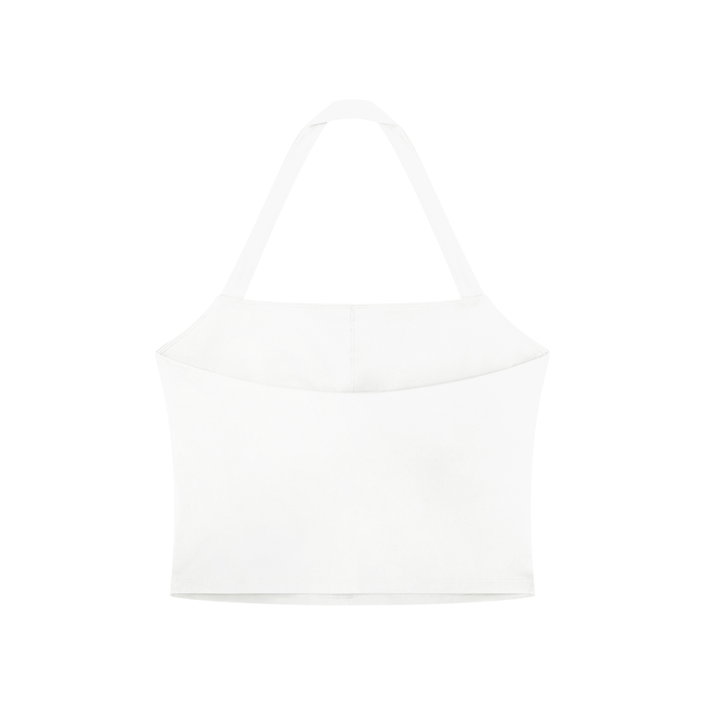 Halter Skalter - Women's Halter Crop Sports Bra