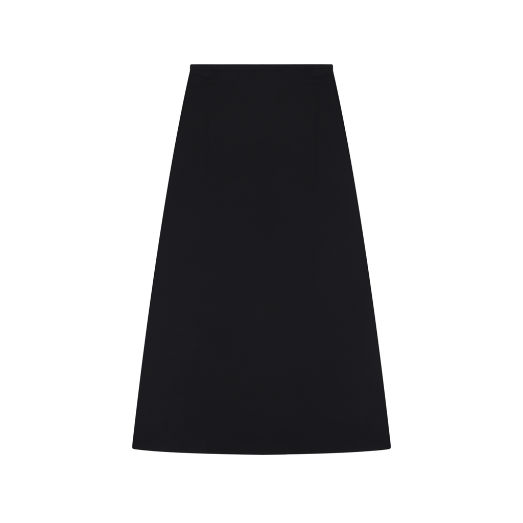 Luxe - Women's Solid Color Knit Maxi Skirt