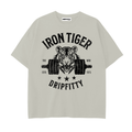 Iron Tiger - Drop Shoulder Cotton T-Shirt