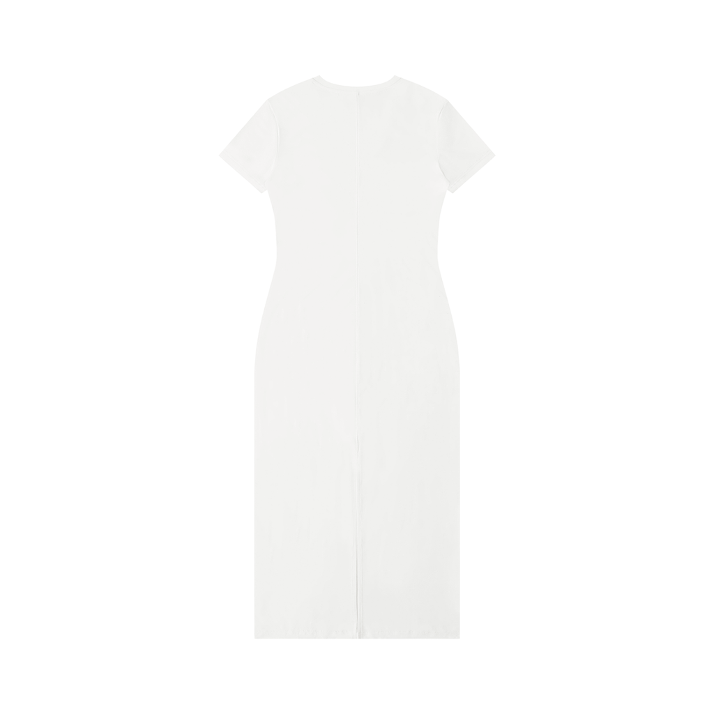 Jane Down the Lane - Women's V-Neck Short Sleeve Maxi Dress