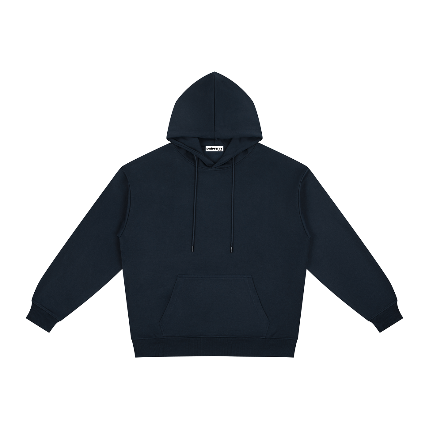 King Kitty Logo - Relaxed Fit Hoodie
