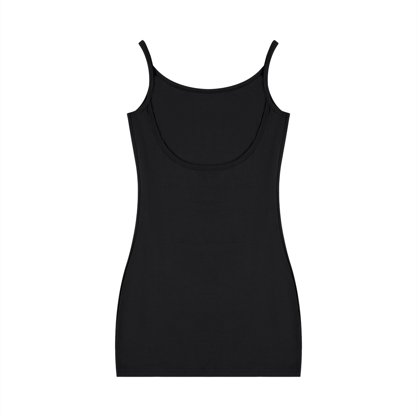 Lola - Women's Solid Tight Sleeveless Dress