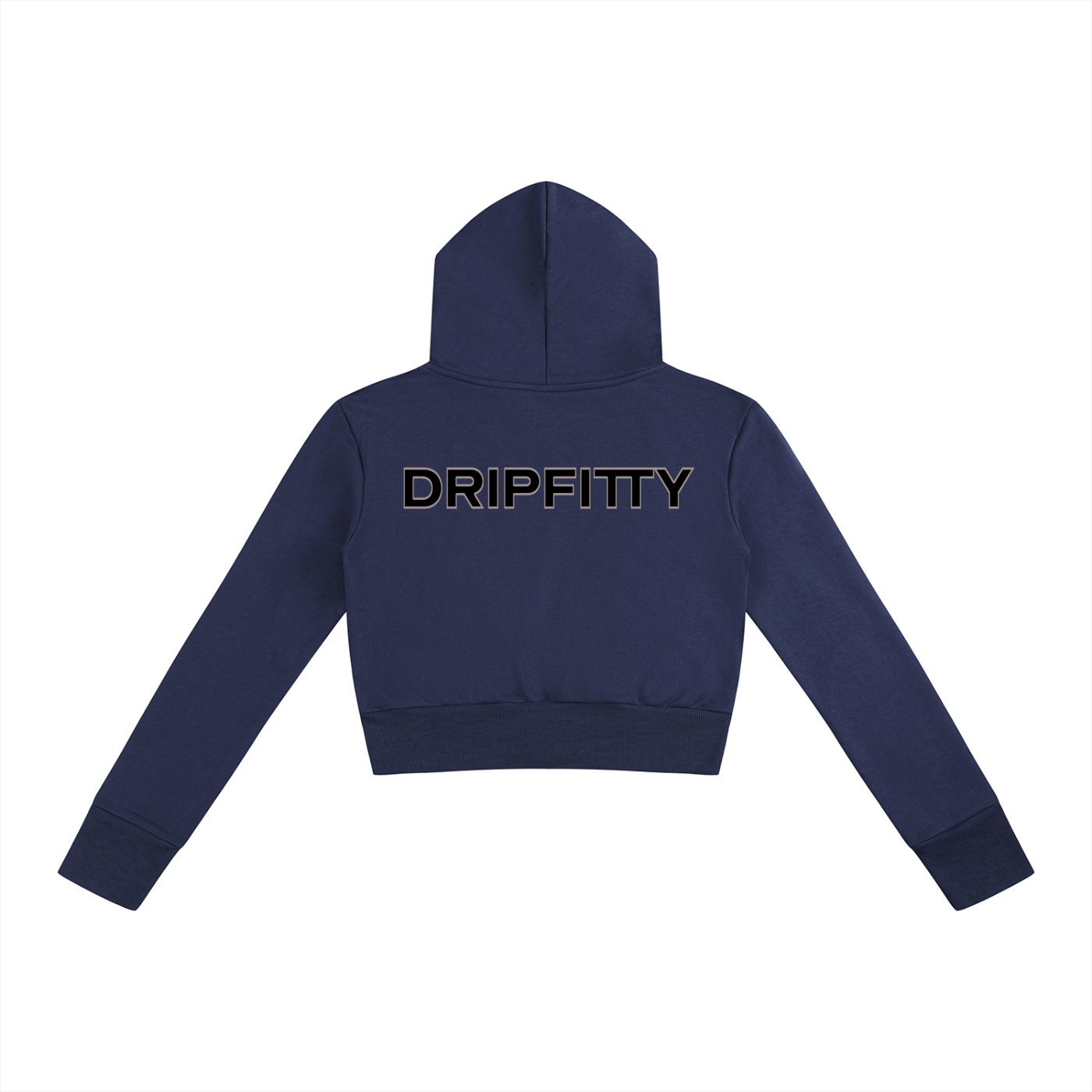 Cropper Slimski - Women’s Slim Crop Full Zip Hoodie