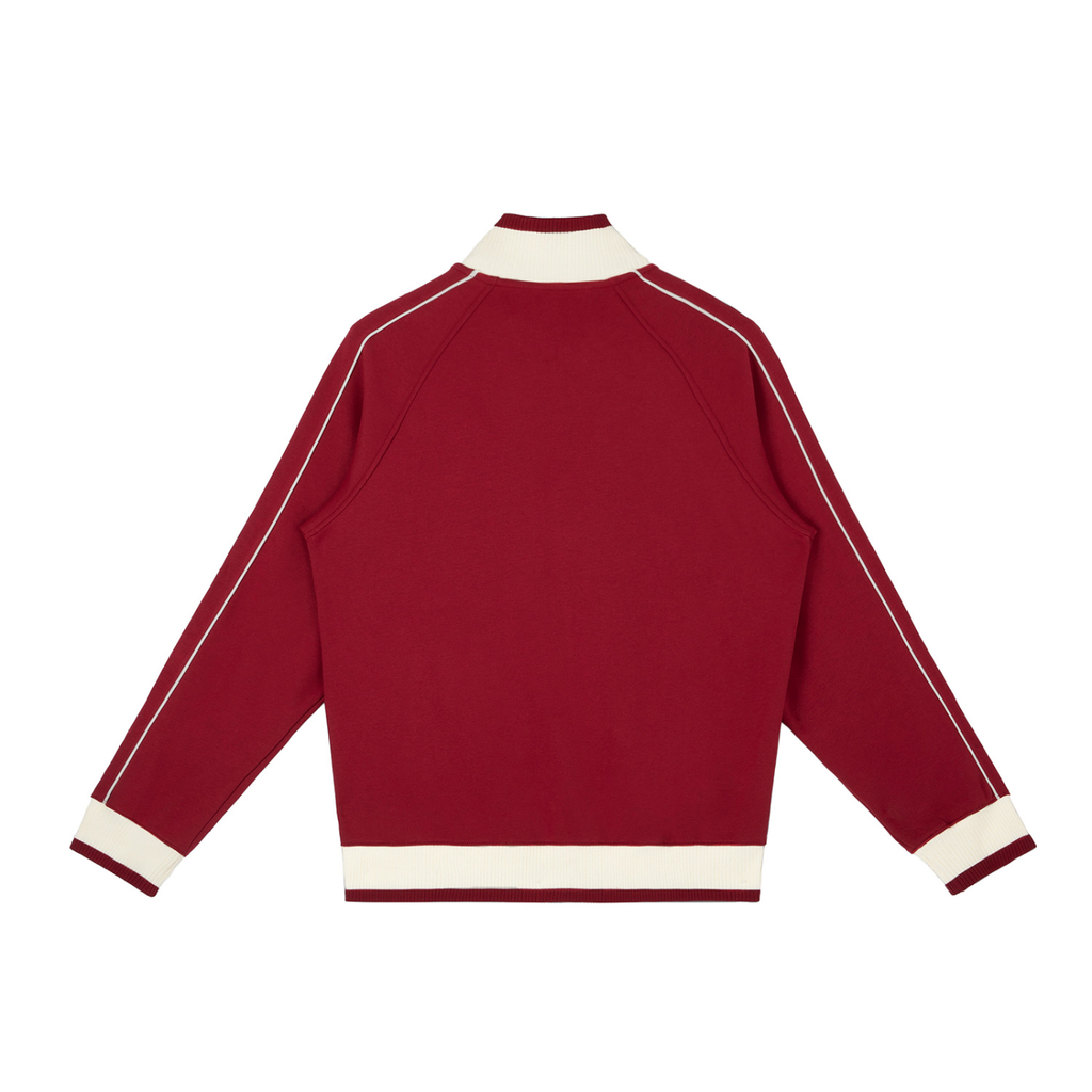 Dripfitty Track Star - Color Block Raglan Sleeve Zip Track Jacket