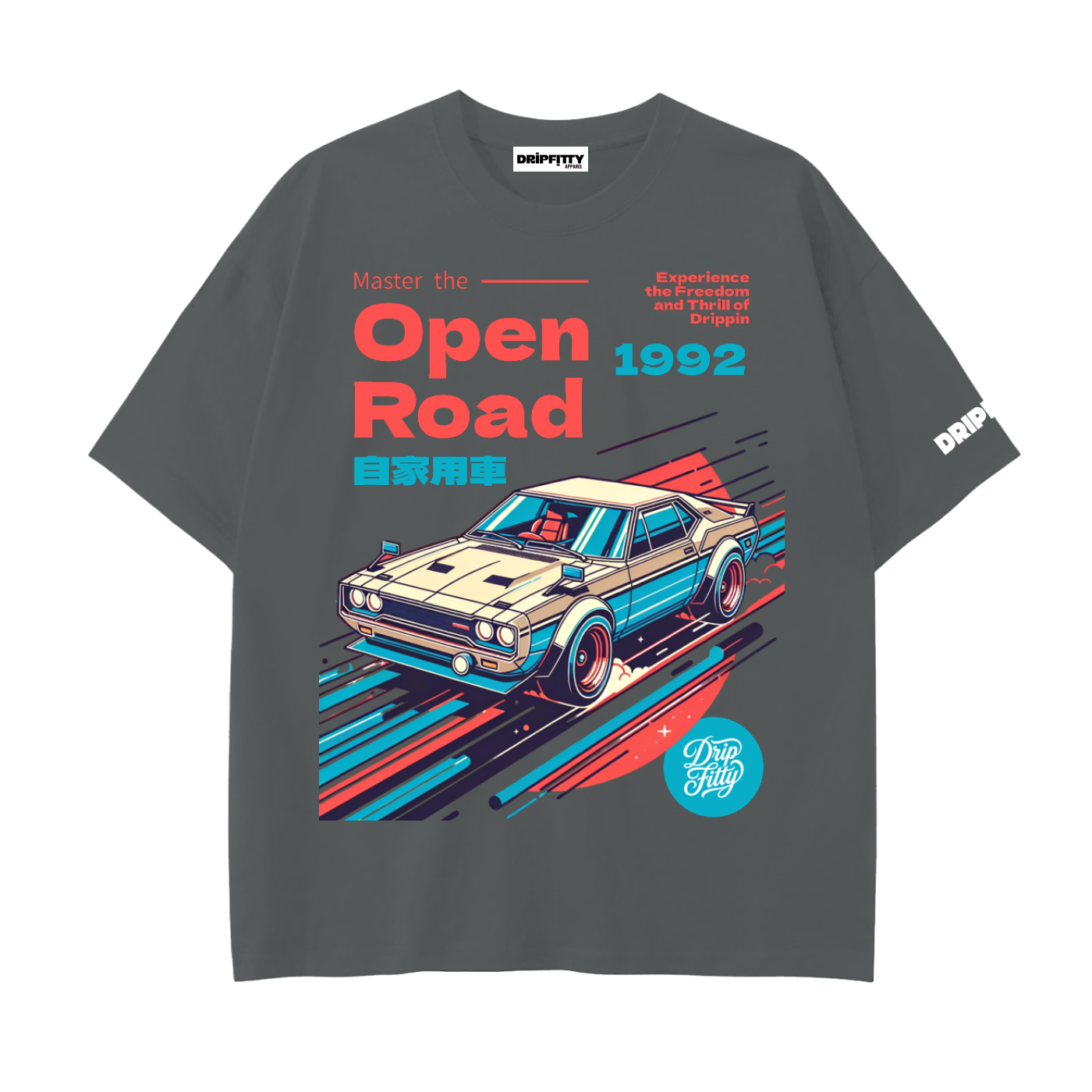 Open Road,T-Shirt,Racing