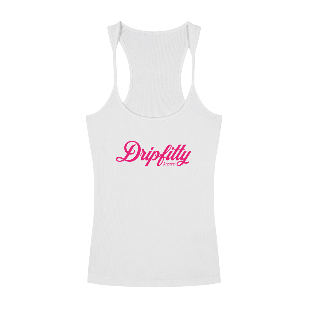 Dripfitty Slim Fitty RB2P -Slim Fit Ribbed Racerback Tank Top