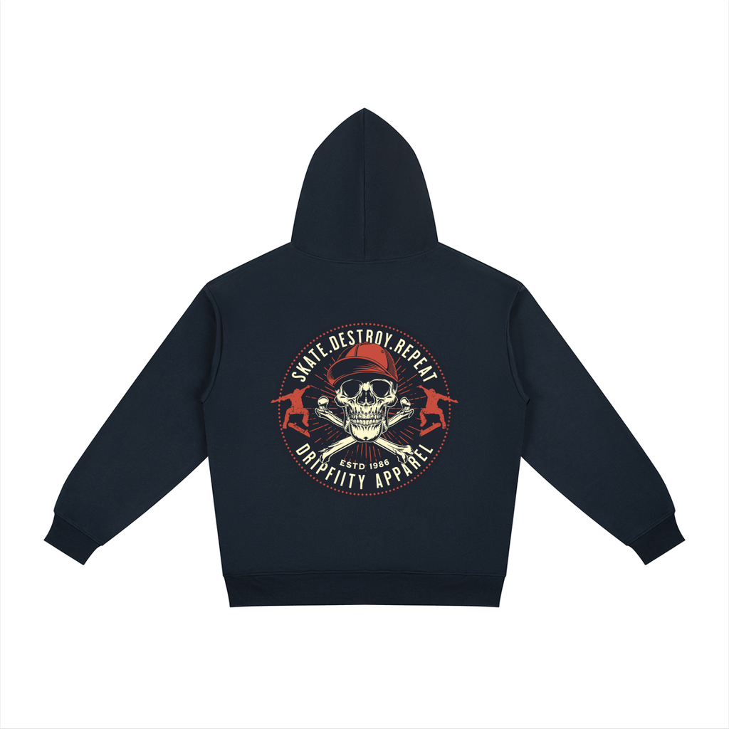Skate.Destroy.Repeat - Relaxed Fit Hoodie