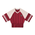 Ruchy Fits - Women's Color Block Ruched T-Shirt
