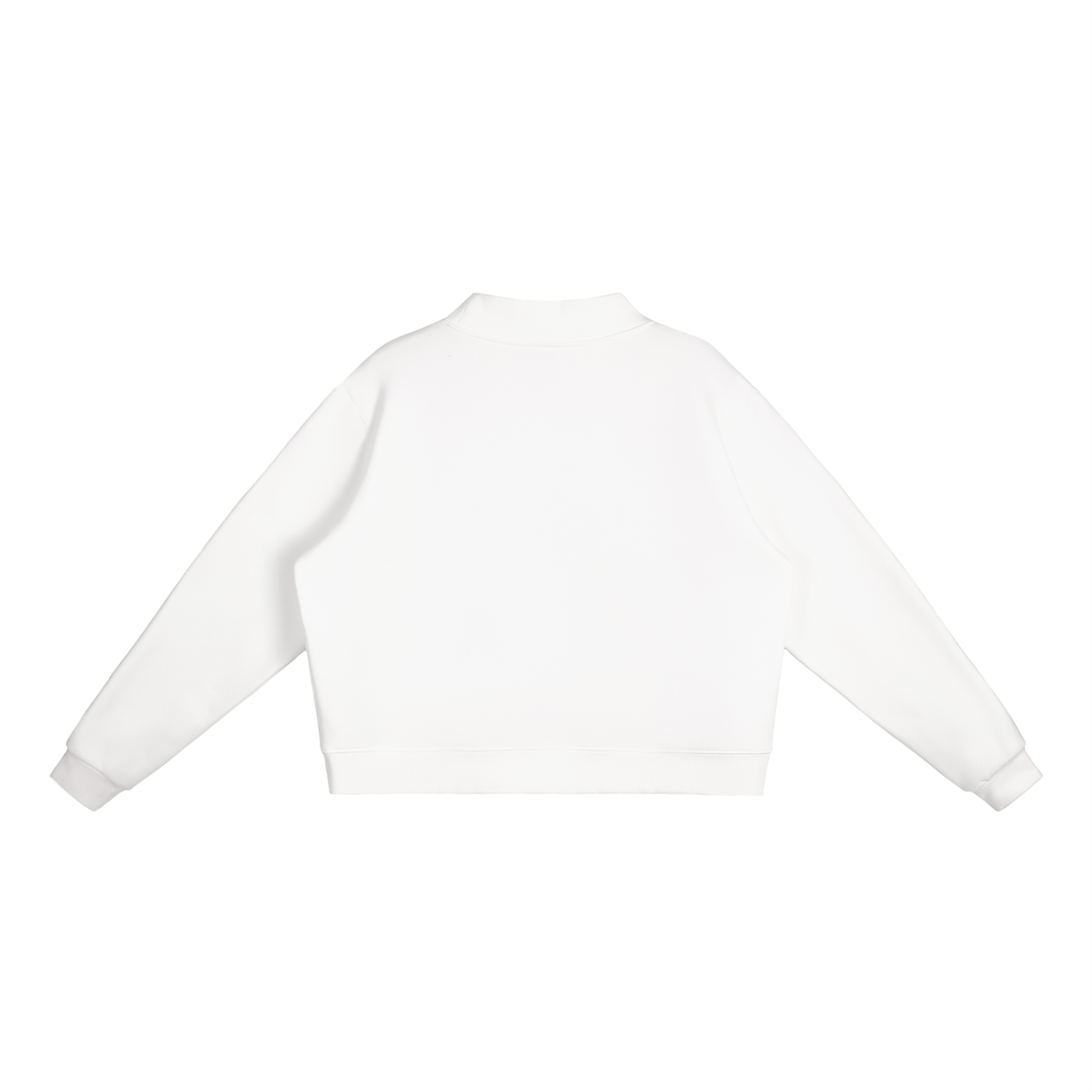 Lovin Dripfitty - Essential Fleece Mock-Neck Crew Sweatshirt