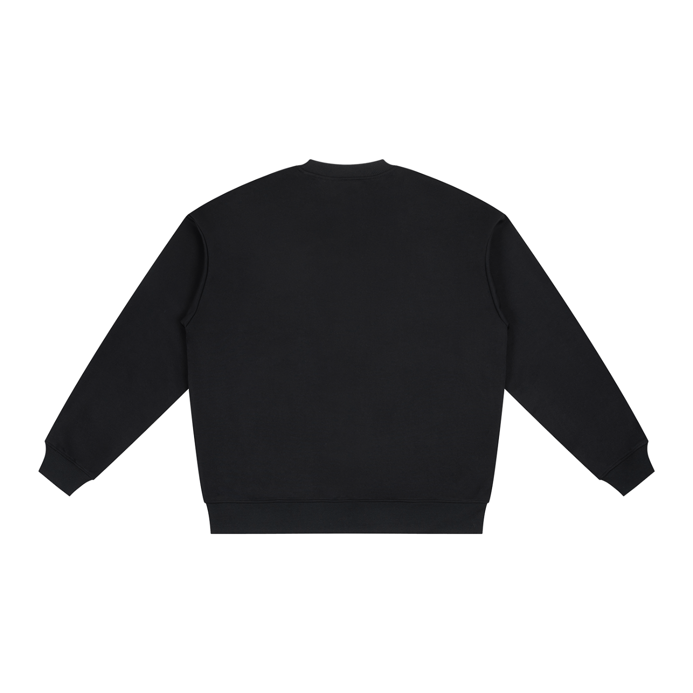DripFitty Logo - Oversized Drop Shoulder Crewneck Sweatshirt