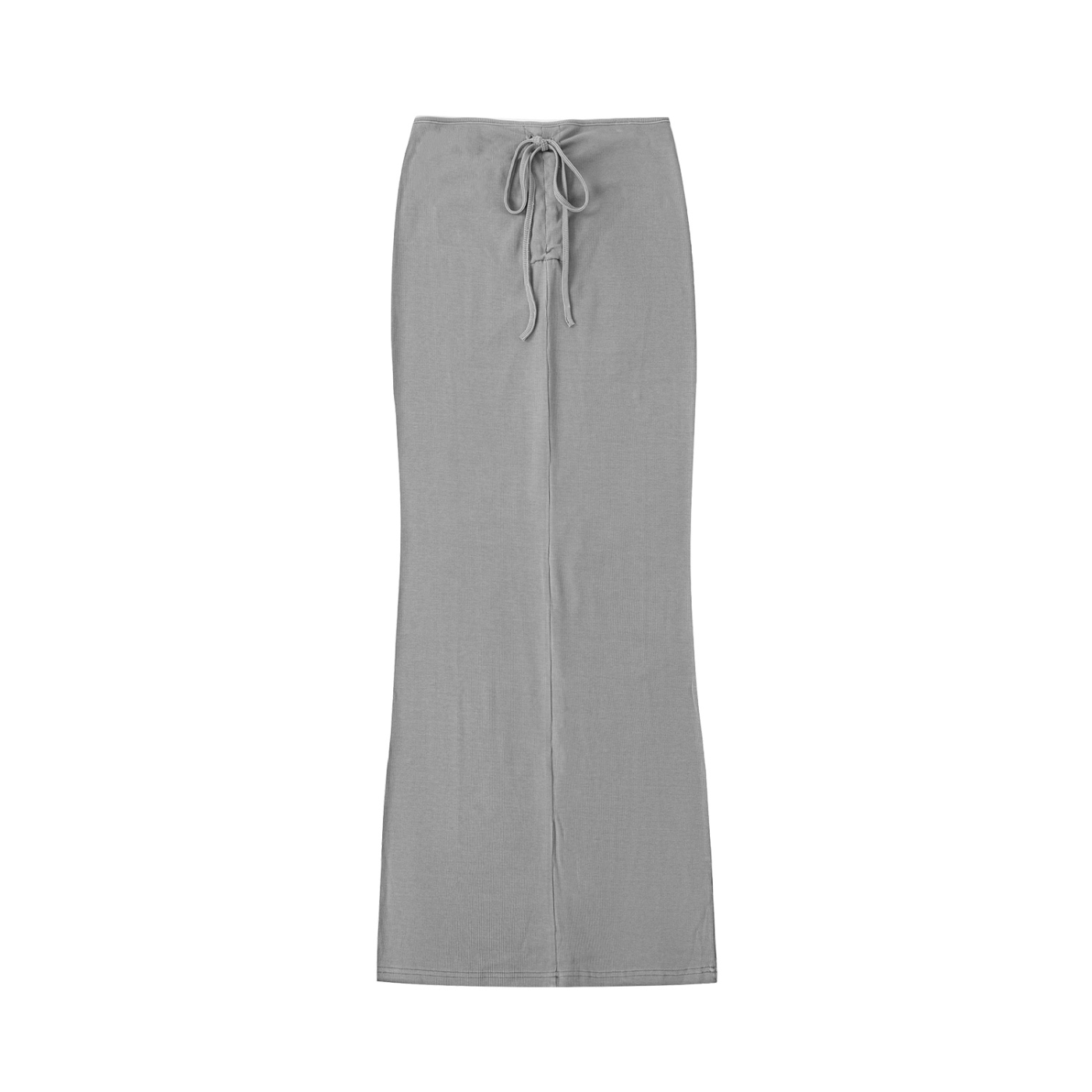 Full Max - Dyed Washed Drawstring Maxi Skirt