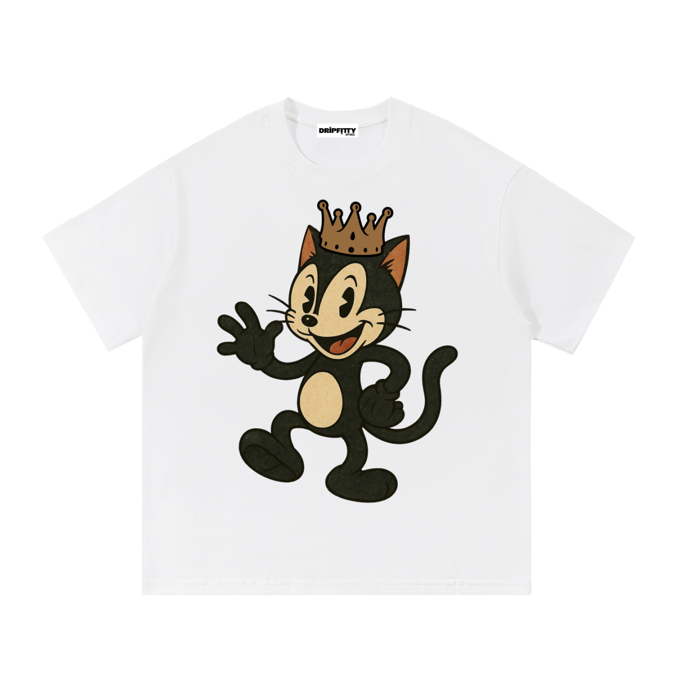 King Kitty Logo - Essential Cotton T-Shirt