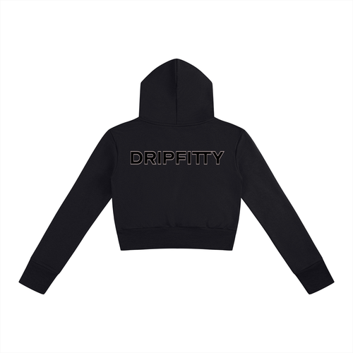 Cropper Slimski - Women’s Slim Crop Full Zip Hoodie