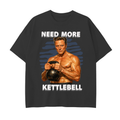 More Kettlebell - Drop Shoulder Cotton T-Shirt