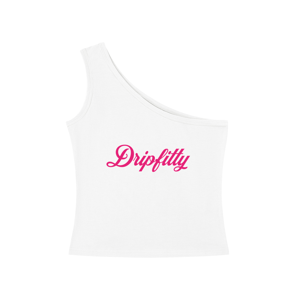 Women's One-Shoulder Crop T-Shirt