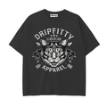9 Lives of Luck - Drop Shoulder Cotton T-Shirt