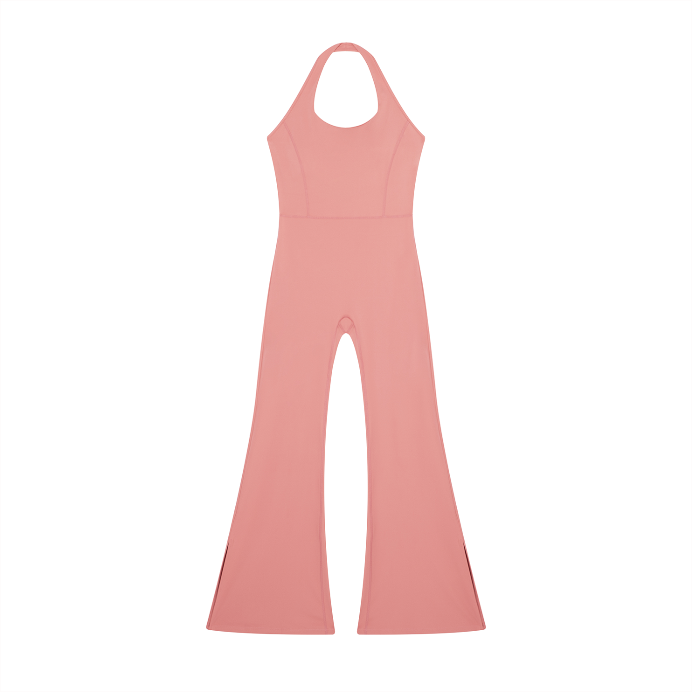Lola Luxe - Women’s Halter Flared Jumpsuit
