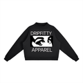 Whatchya Lookin At? - Essential Fleece Mock-Neck Crew Sweatshirt