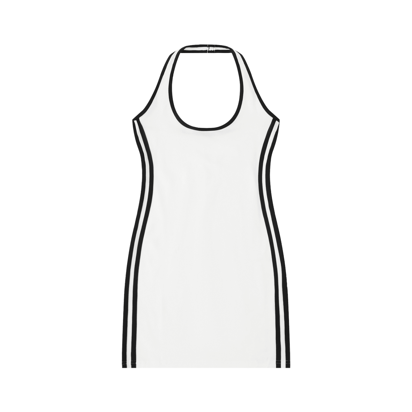 Clubbin All Night - Women's Binding Tight Halter Dress