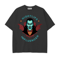 Original Nightlife Influencer -  Drop Shoulder Cotton T-Shirt