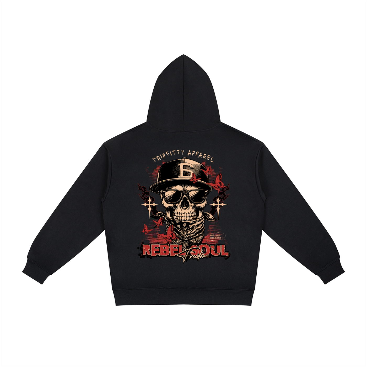 Rebel Soul - Relaxed Fit Hoodie