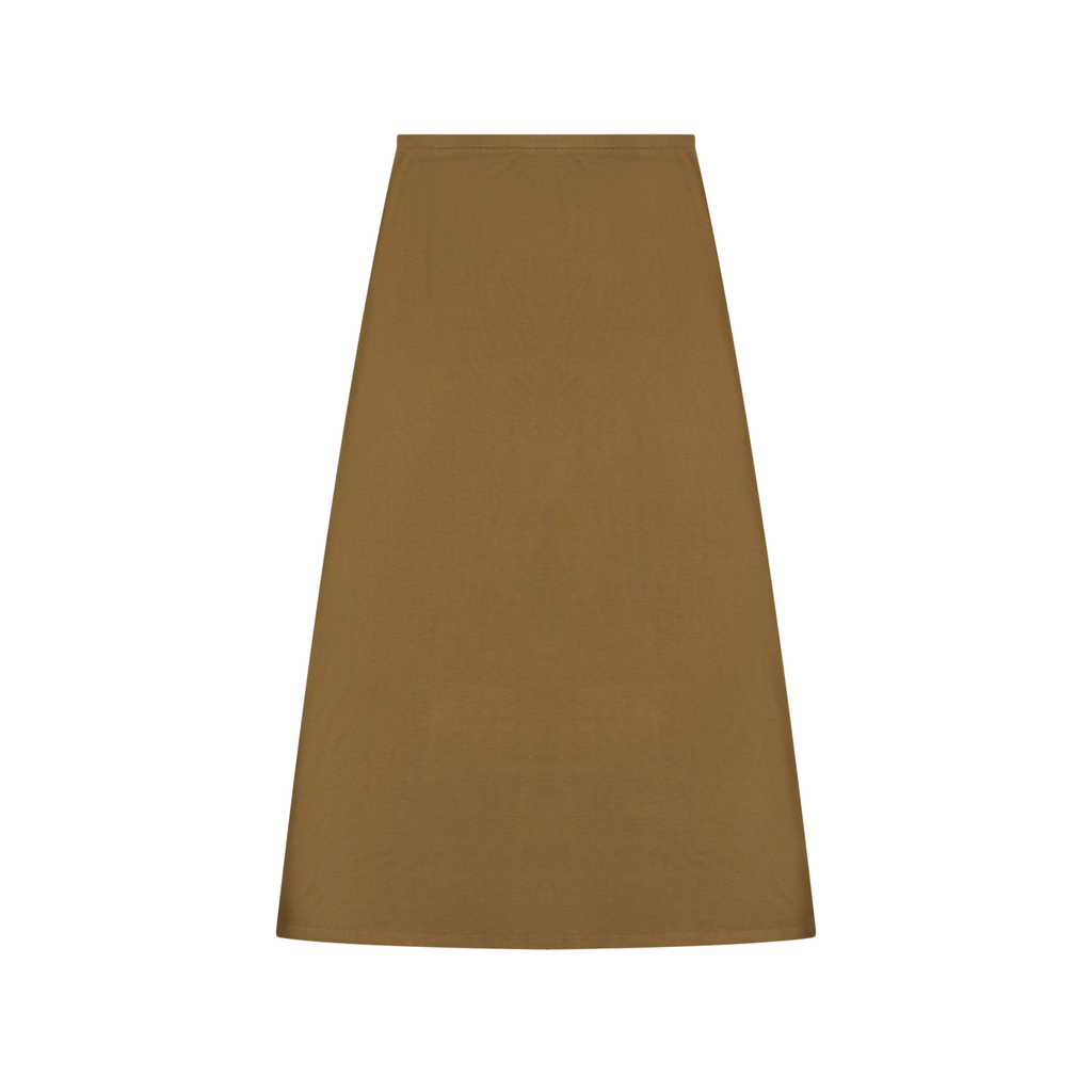 Luxe - Women's Solid Color Knit Maxi Skirt