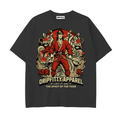 Kung Fu Master - Drop Shoulder Cotton T-Shirt