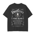 Drippy jack - Drop Shoulder Cotton T-Shirt