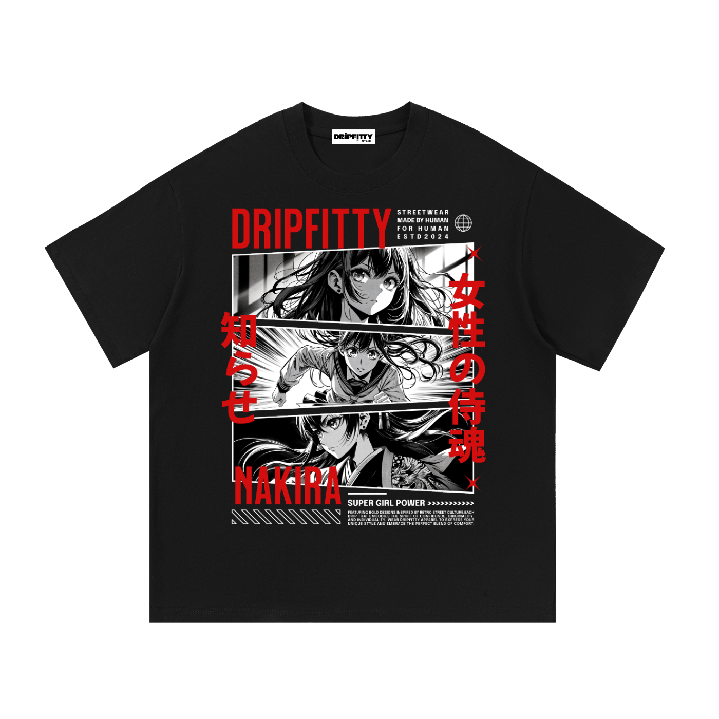 Nakira Power - Essential Cotton T-Shirt