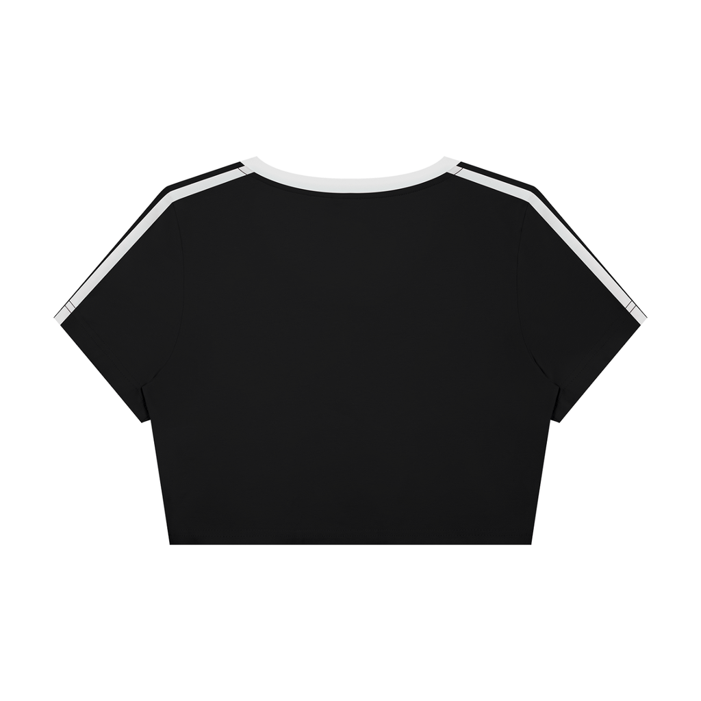 Dripfitty Slimski - Women’s Slim Fit Color Block T-Shirt