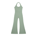 Lola Luxe - Women’s Halter Flared Jumpsuit